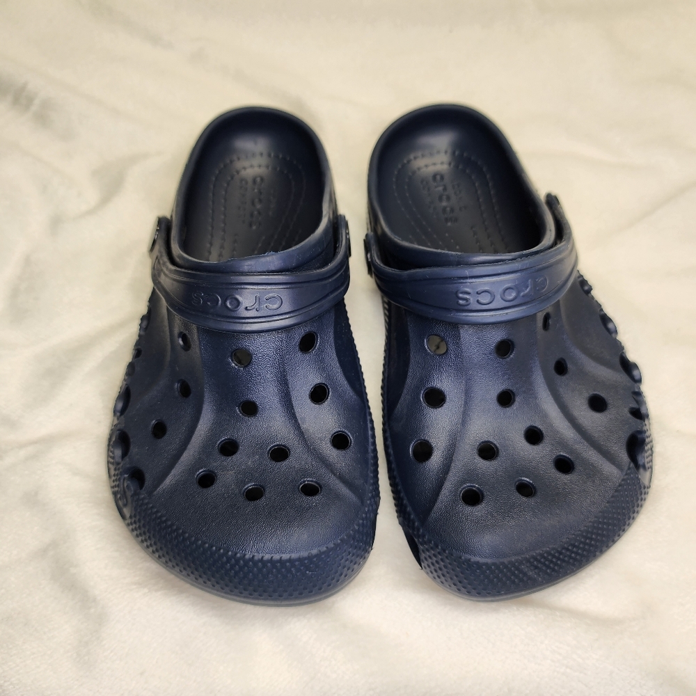 CROCS Kids  Baya Navy Blue sz J2